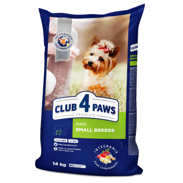 CLUB 4 PAWS PREMIUM "SMALL BREEDS" 14 kg
